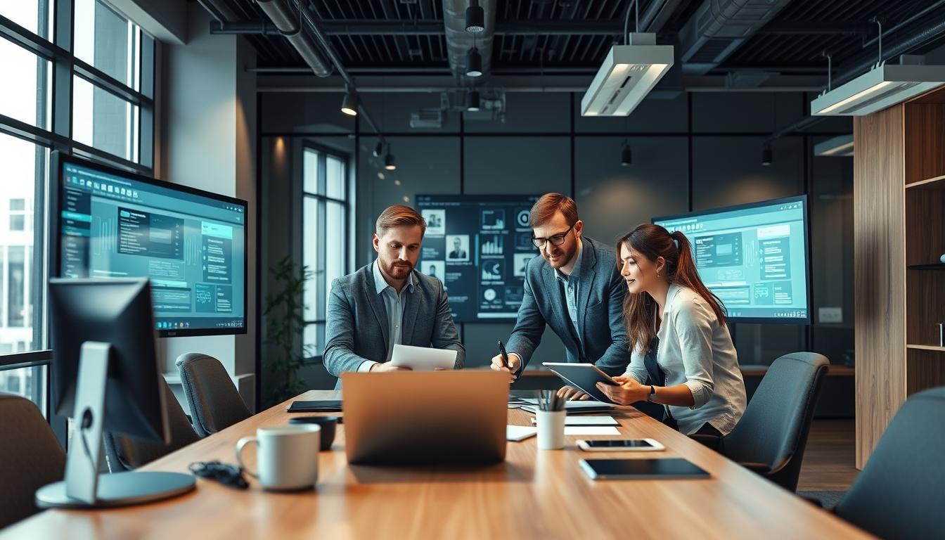 Business data analysis and visualization systems